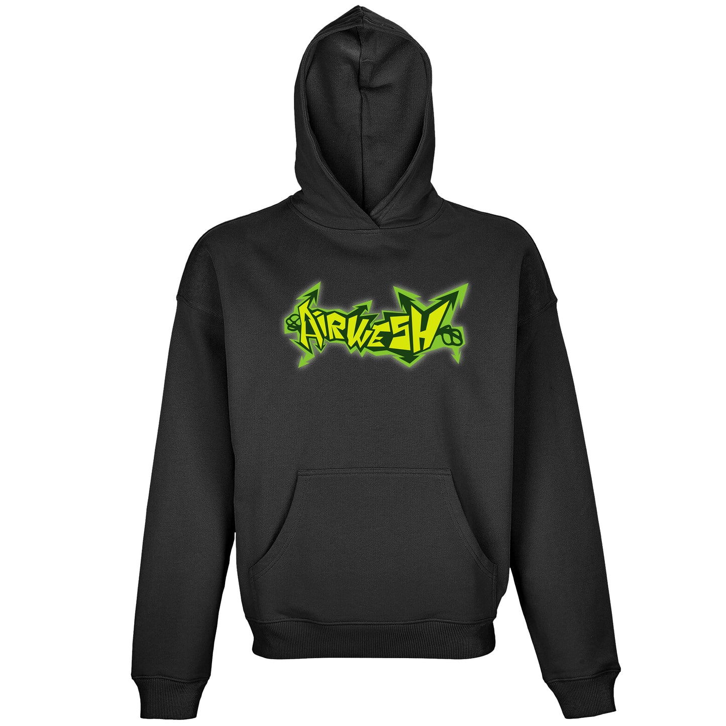 AIRWESH RADIO HOODIE VERT